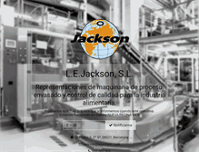 Tablet Screenshot of lejackson.com